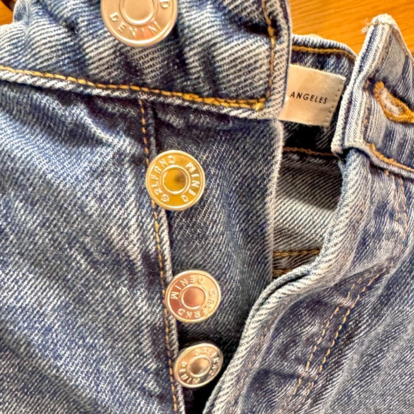 GRLFRIEND- Denim Cut off Shorts - Size 23 - Picture 10 of 11